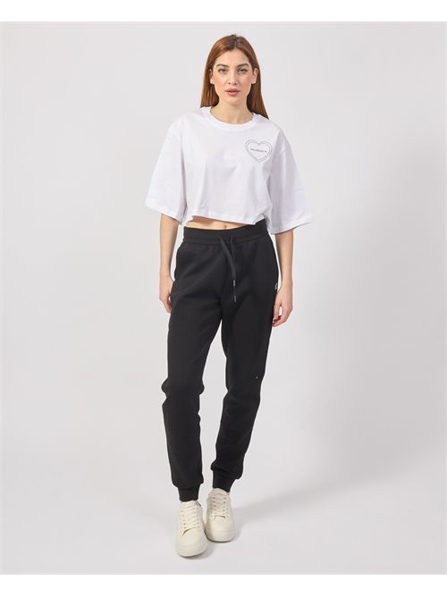 T-shirt court à manches mi-longues Richmond X pour femme RICHMOND X | UWP25196TSWHITE